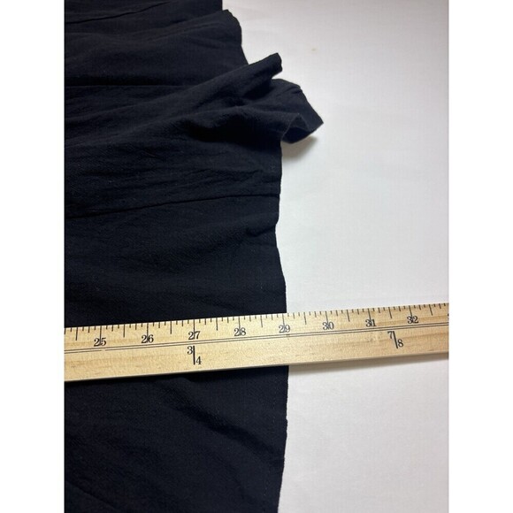 Mable Anthropologie Romper Black Small Sleeveless Low Scoop Back 100% Cotton - Picture 5 of 10